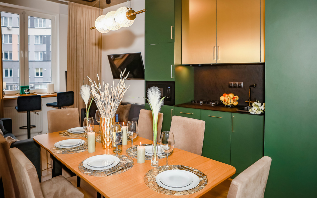 New Luxury apartments with a sauna in the city center