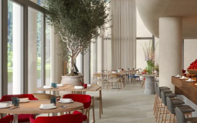 Lyuks Odnokomnatny S Balkonom v otele Grand Cascade Apartments