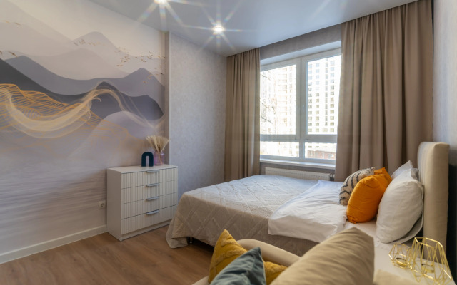 Евротрёхкомнатные Апартаменты Stepanenkov для 9 гостей на 8 марта 204Д