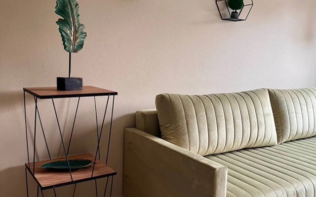 Udachnaya s Proektorom i Booolshoj Krovatyu Flat