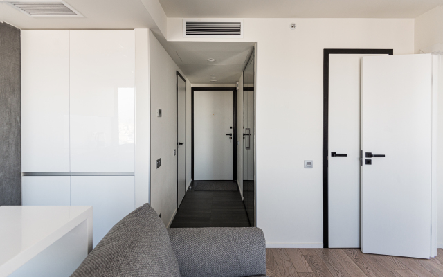 Квартира-студия с панорамным видом на Москву