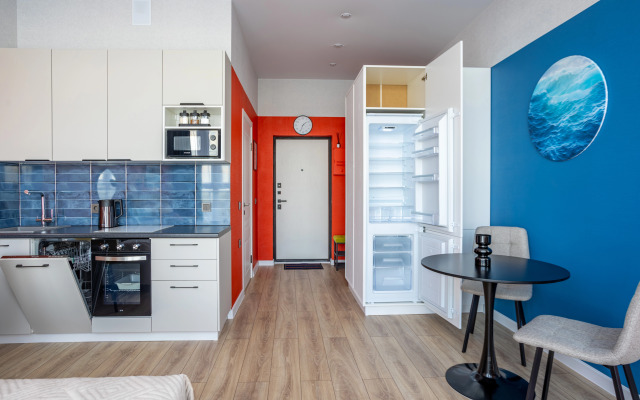 Квартира Яркая стильная студия Палитра