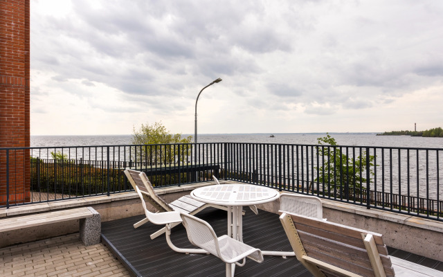 Prudius Apart v Kronshtadte s vidom na zaliv Apartments