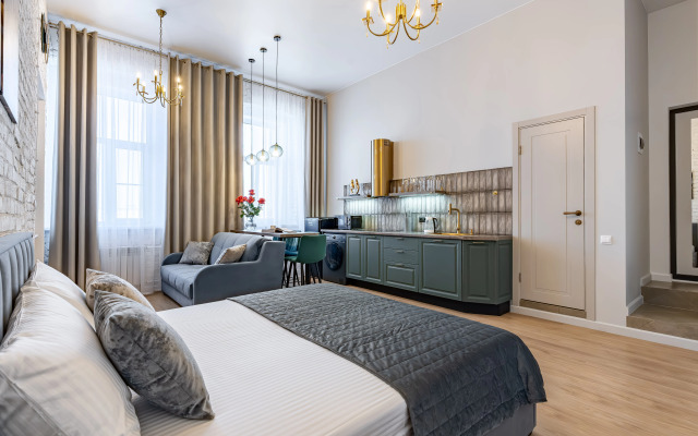 Апартаменты Лофт с видом на Неву