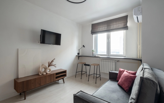 Квартира Студия серая