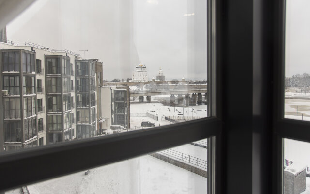 Апартаменты с видом на Кремль в Пскове