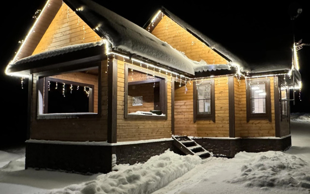 Частный дом 1 с Видом на Озеро Киркколампи и Собственной Сауной