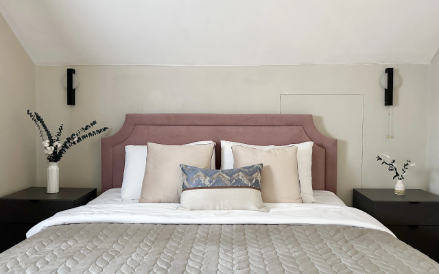 Частный Дом Барнхаус №2 на 10 гостей, с дровяной баней и горячим чаном