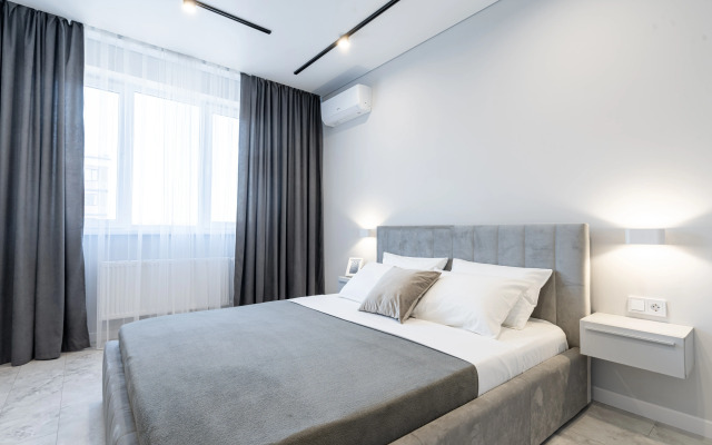 Квартира Дизайнерская Евро 2ка в Шаговой Доступности от Парка Облаков-Галицкого