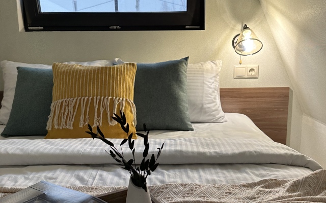 Barnhaus №1 s drovyanoj banej i goryachej kupel'yu, na 7 gostej Private House