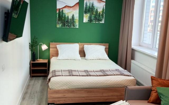 Квартира Уютная Студия в Новом Микрорайоне ЖК Домашний