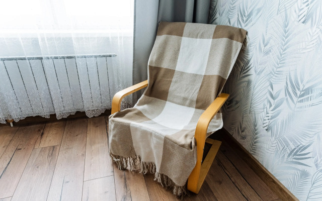 Uyutnaya S Dizaynerskim Remontom V Novom Dome Flat