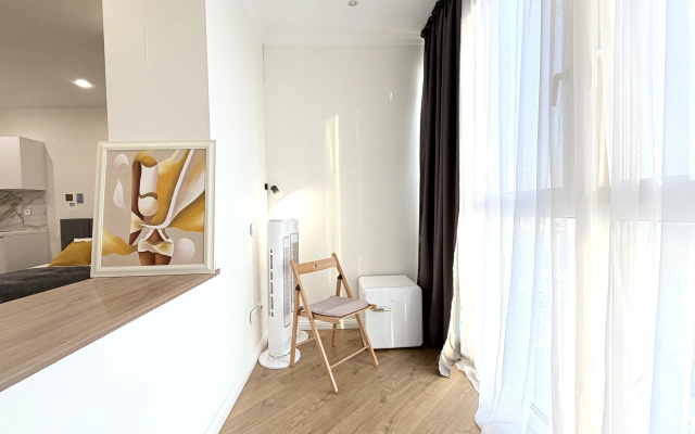 Apartamenty Stil'naa studia v otlicnoj lokacii v Centre Kazani v ZK Manhetten