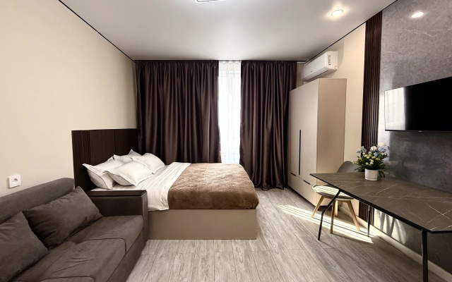 Квартира студия Raiymbek residence 18-38-1 & питьевая вода в подарок