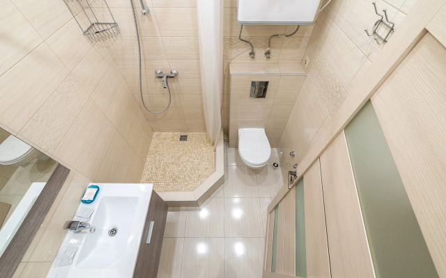 Studiya na 12m etazhe s potryasayushchim vidom na more i gorod Flat