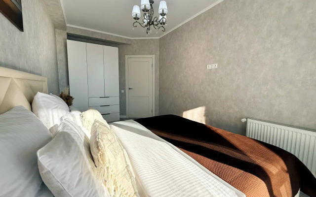 Квартира Евродвушка с видом на море Для четверых