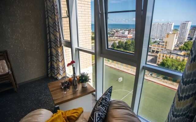 Апартаменты UzorApart Просторная красивая квартира вид на море у пляжа Алексино