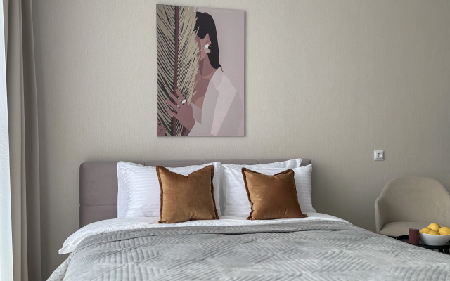 Квартира Ваниль -стильная в ЖК Самолет