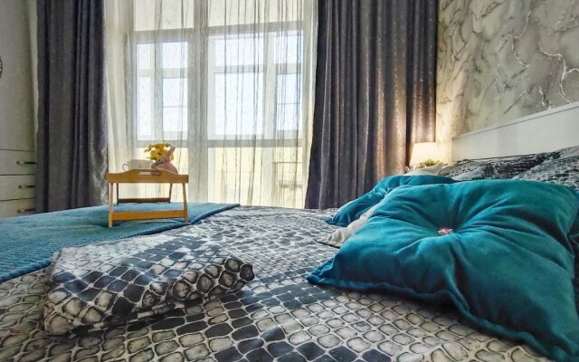 Квартира студия с видом на Амур и город