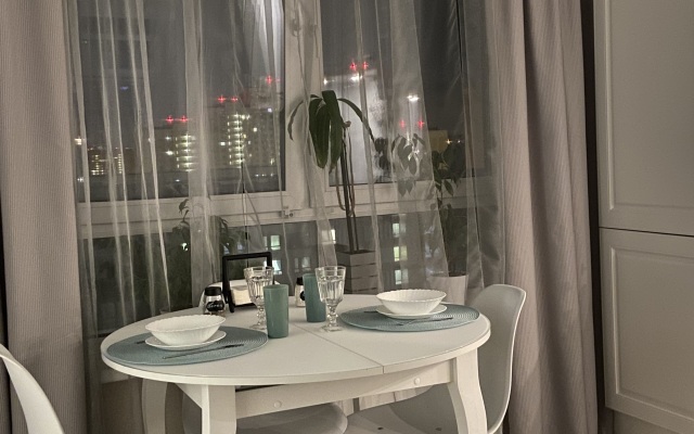 Akvareli Dizaynerskie s vidom na Ostankino Apartments
