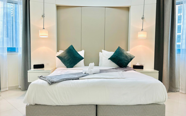 Апартаменты 1 Bedroomed Suit Full Burj Khalifa view!