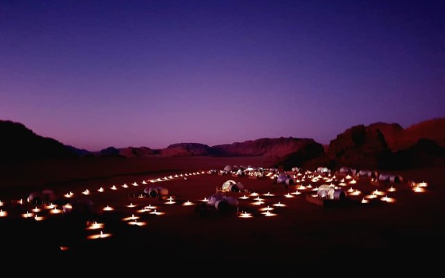 Wadi Rum Bubble Luxotel - Campsite