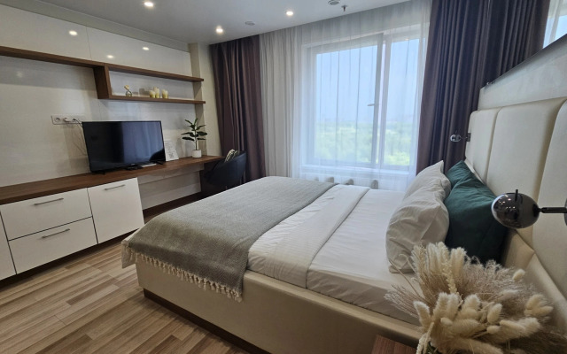 Апартаменты Стильная студия Riva на 12 этаже