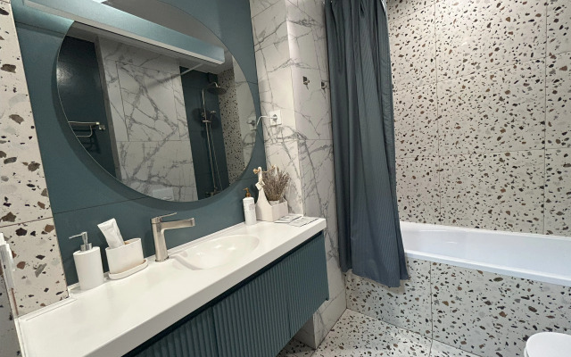 Апартаменты Современная Студия с видом на реку на Михайловской набережной