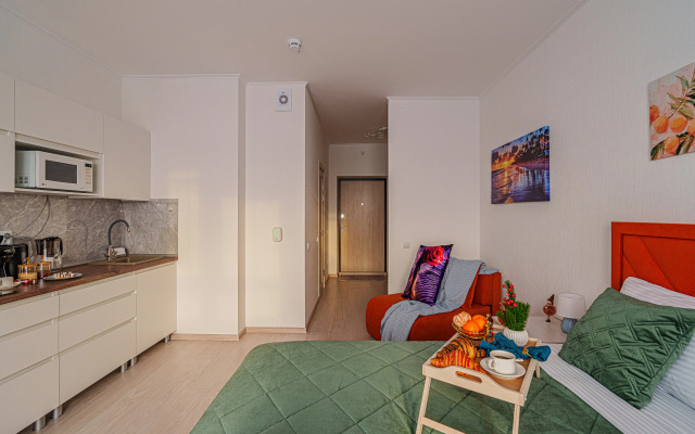 Квартира студия уютная в ЖК Белая башня