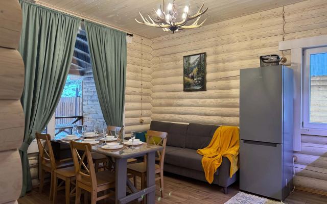 Частный дом У друзей сруб