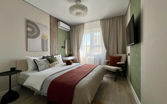 Квартира SOUTH CITY Двухкомнатная с дизайнерским ремонтом