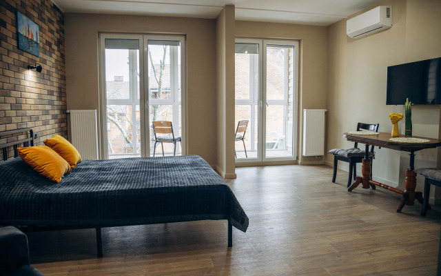 Апартаменты LovelyHome39 на берегу моря в Пионерском студия 3