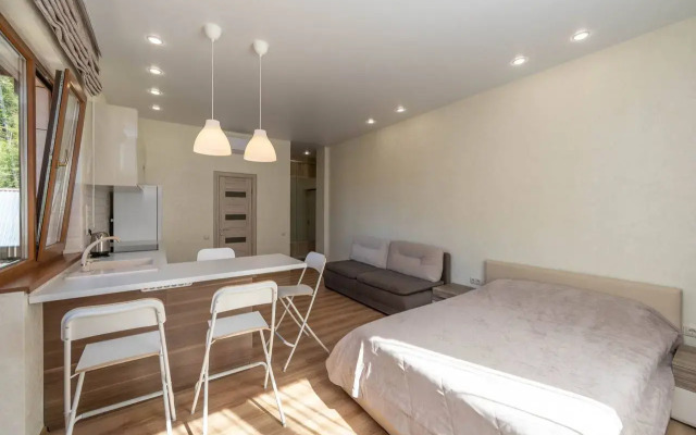 Svetlaya Studiya S Shikarnym Vidom Na Gory Flat