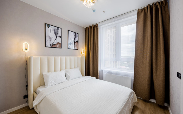 Квартира Стильная 2-к. квартира, 64 м², 3 кровати