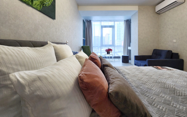 Sovremennye Lyuks S Saunoy Aviatorov D.34 Apartments