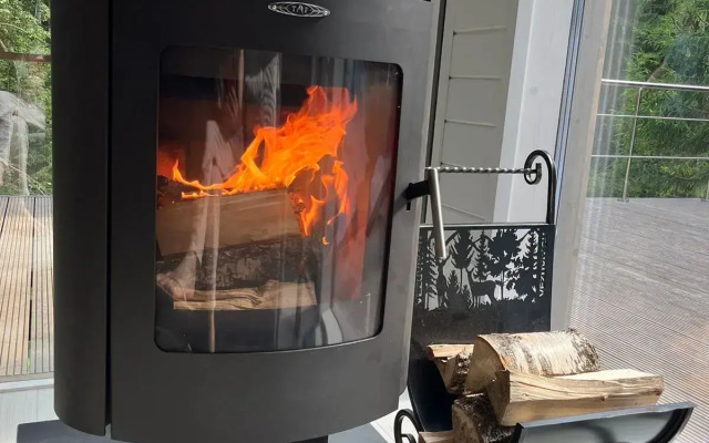 Частный дом с Джакузи и Баней у Леса и Озера