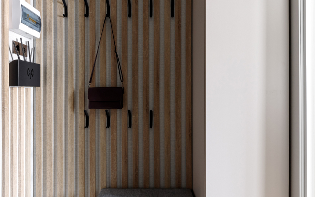 Квартира Студия для 3 человек с панорамными окнами