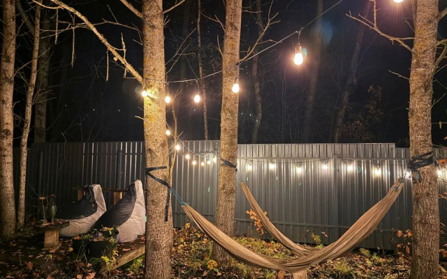 Частный дом с баней в лесу на берегу Истринского водохранилища