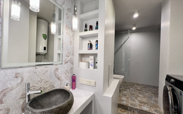 Stilnaya Kvartira S Terrasoy Na Kryshe V Pushkine Apartments