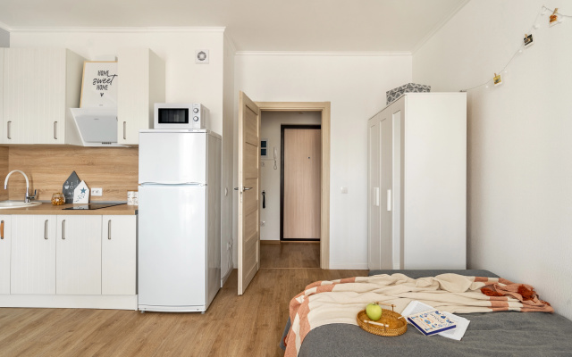 Квартира Студия в скандинавском стиле Hugge Flat