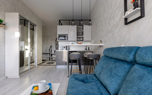 Квартира Дизайнерская Grey Room у Невского проспекта