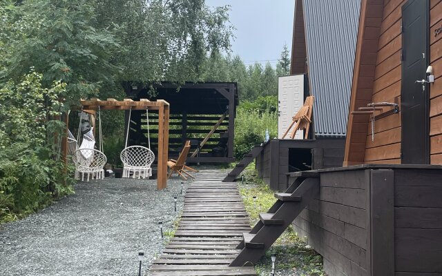 Skandi S Panoramnymi Oknami Private house
