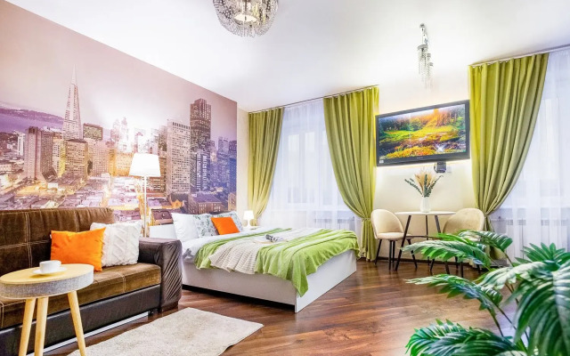 Квартира Уютная студия недалеко от Зоопарка с лоджией