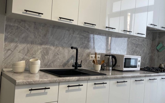 Квартира Двухкомнатная Светлая в Новостройке с Видом на Море