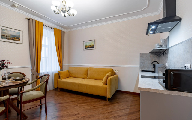 Квартира евро-двухкомнатная просторная с видом на канал