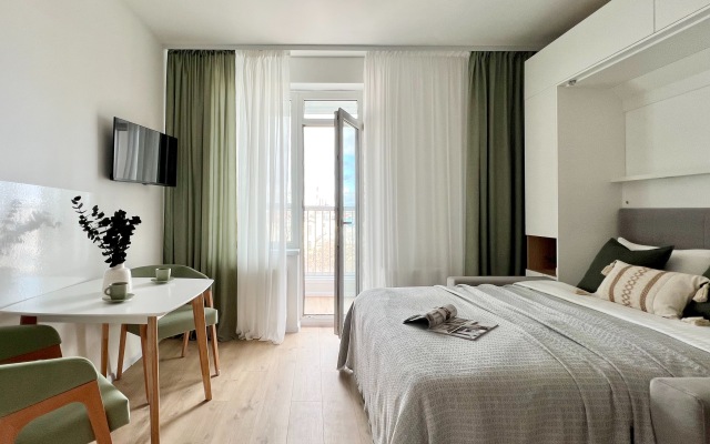 Апартаменты Уютная студия на Нейшлотском 21