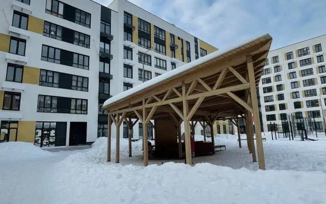 Apartamenty Dobryj Dom na A. Sulejmanova radom Mega Aeroport i Trassa M5