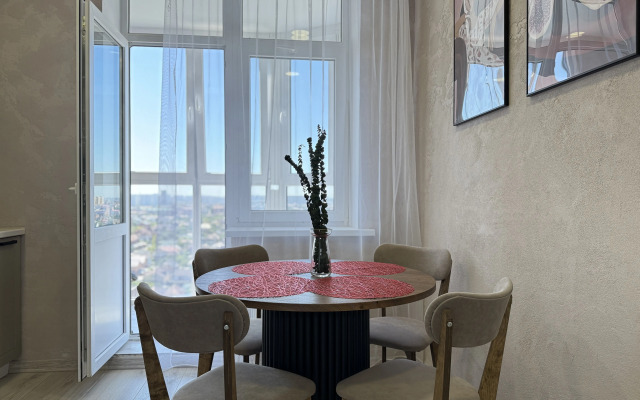 Квартира 1к с панорамным видом на Краснодар