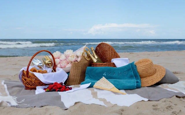 Апартаменты 4Кайф Atlantis 28 первая линия у моря