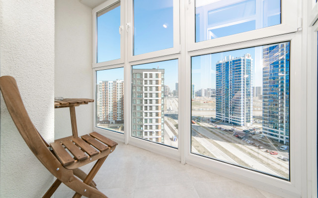 Апартаменты Студия с панорамной лоджией